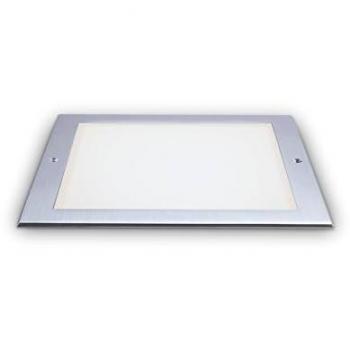 Luz LED Ideal Lux TAURUS empotrada para exterior cuadrada ancha 620Lm 3000K IP67