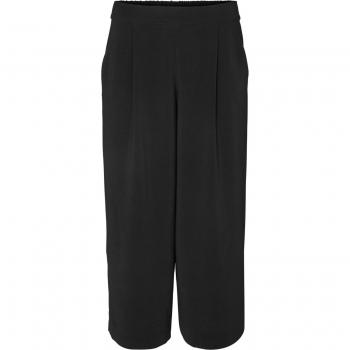 Pantalone Capri Nero Vero Moda Piega