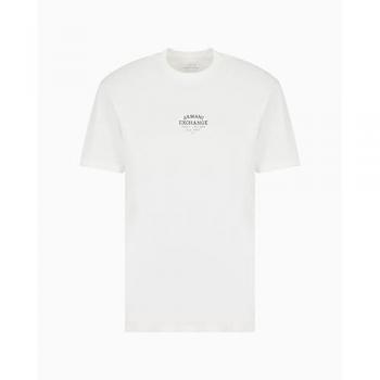 T-shirt EAX logo ricamato