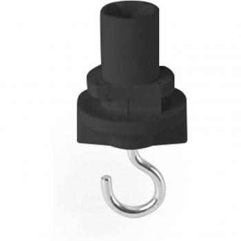 Arcchio Hook for Black Three-Circuit Track Lighting