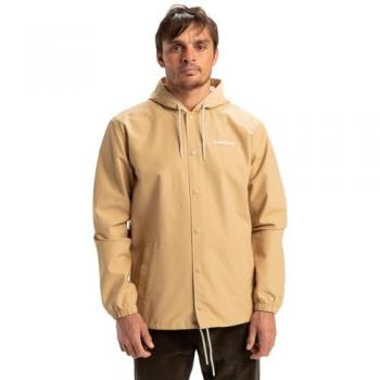 Giacca Quiksilver Rain Cloud Coach Marrone