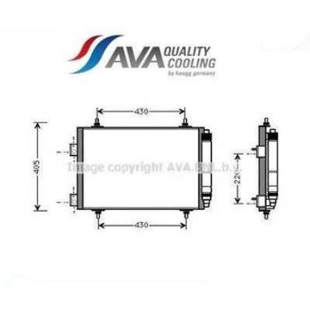 AVA QUALITY COOLING PEA5215D Condenseur HVAC