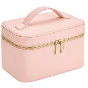 Elegant Soft Pink Vanity Case