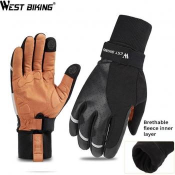 WEST BIKING Winter Cycling Gloves with Touch Screen