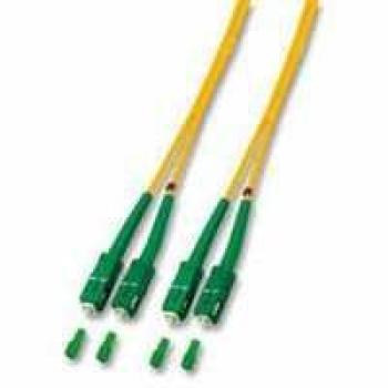 Dual‑End‑Patchkabel SC/APC–SC/APC OS 2 G652D, 3 m LSZH, Gelb
