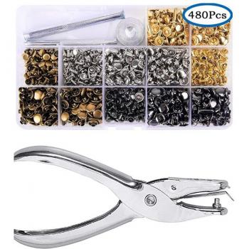 DIY Leather Hole Punch Kit for Straps and Collars