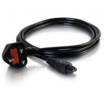 C2G Laptop‑Netzkabel 1 m – C5 zu BS 1363 (M)