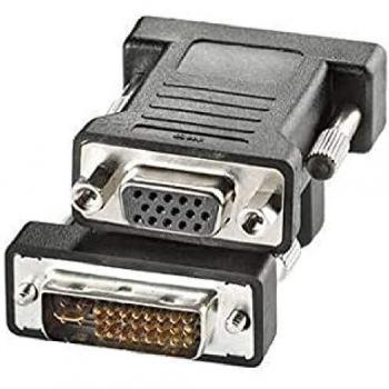 Nilox CRO12033105 adaptador de cable DVI-I VGA Negro