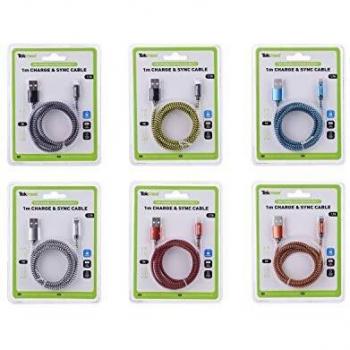 Cavo Lightning Nylon Tekmee 1m / 2A