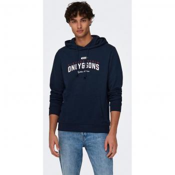 Felpa Only & Sons Lenny Blu Scuro