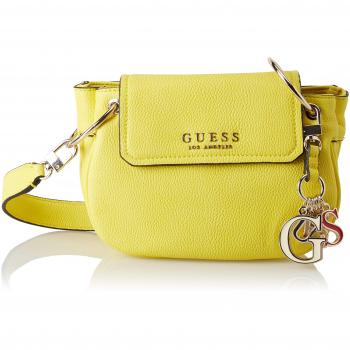 Guess Sally Lemon/Lem Crossbody Bag for Women, 25x18.5x5.5 cm