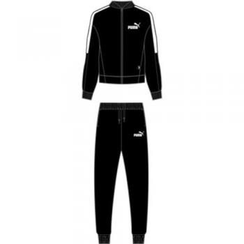 Puma Chaqueta de Punto Béisbol Mujer CL – Versión Negra