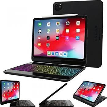 Snugg Wireless Backlit Bluetooth Keyboard Cover for Apple iPad Pro 12.9 (2021)