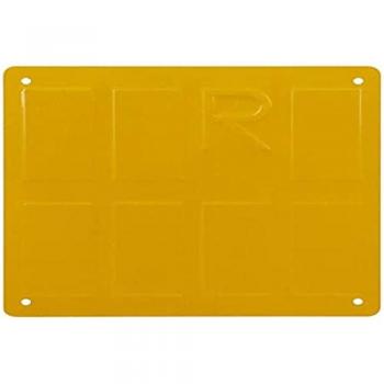 Targa Provvisoria Lampa 165x165 mm per Rimorchi Agricoli e Macchine Operatrici Trainate
