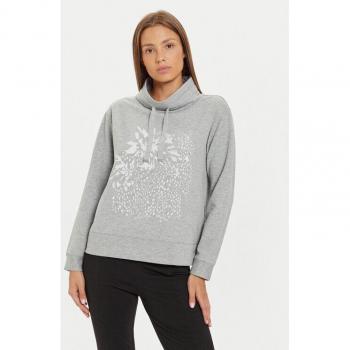 Olsen Grau T-Shirt mit Rundhalsausschnitt – Standard Passform (11201599)