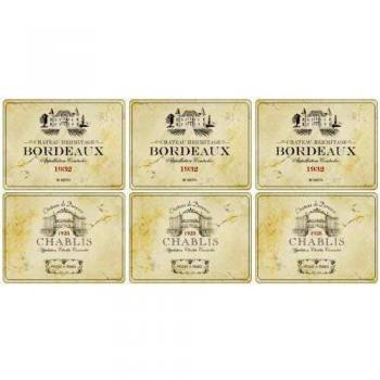 Pimpernel Vin de France Placemats Set of 6
