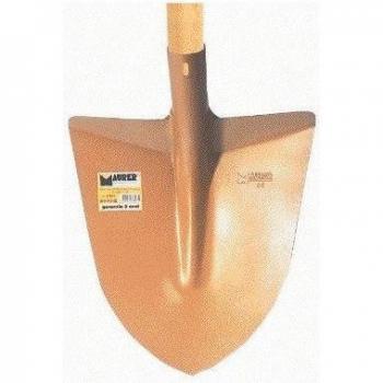 Pala badile in acciaio temperato 290 mm, manico 135 cm Maurer