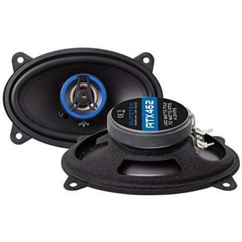 Autotek ATX462 2-Way Coaxial Flush Mount Speaker Kit (140W, 4x6)