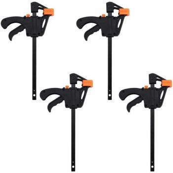 Kit de Abrazaderas F Barra 100mm 4”