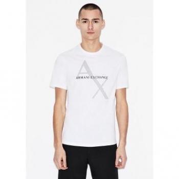 Camiseta de punto de Armani Exchange para hombre, en blanco