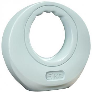 SPORTNOW 6kg Soft-Body Strength Training Kettlebell Weight with Wide Handle - Light Blue