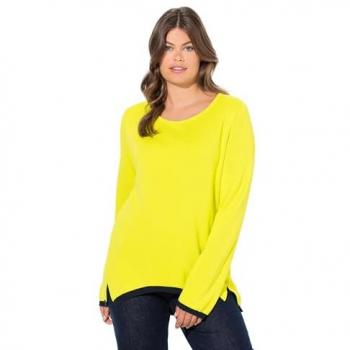 Laurasøn Feinstrickpullover Rundhalsausschnitt, Langarm