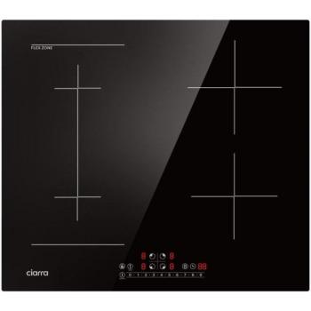 Placa Inducción Ciarra 4 Fuegos Función Boost 7200W