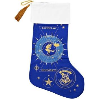 Harry Potter-fest: Ravenclaw julstrumpa – färgglad