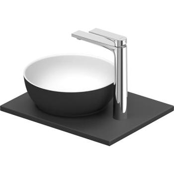 Duravit Sivida Waschtisch mit Konsole, rund, 300x300mm