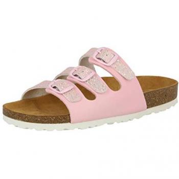 Lico Pantolette Slipper Bioline Free Kids – Mädchen, Rosa, 33