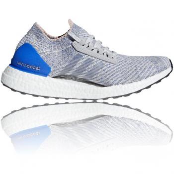 Ultraboost X running femminile Adidas grigio e blu 38 EU