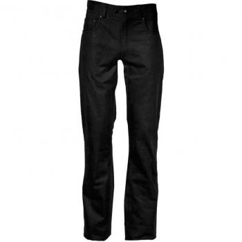 Pantalon Moto en Cuir Modeka Stemp Noir 52
