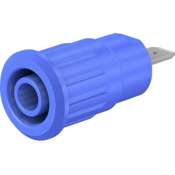 Douille Stäubli SEB4-F/N 4 mm bleu