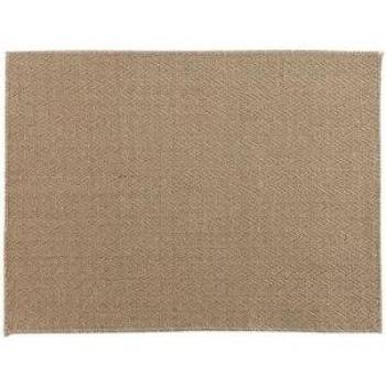Douceur d'intérieur Jute Table Mats Set of 2, 33 x 45 cm, Khaki