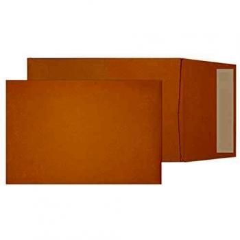 Blake Purely Packaging 254 x 178 x 25 mm 120 gsm Gusset Pocket Peel & Seal Envelopes (4810) Manilla - Pack of 125