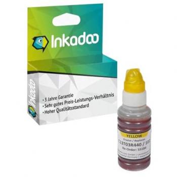 Inkadoo kompatible Druckerpatrone für Epson 102 Gelb