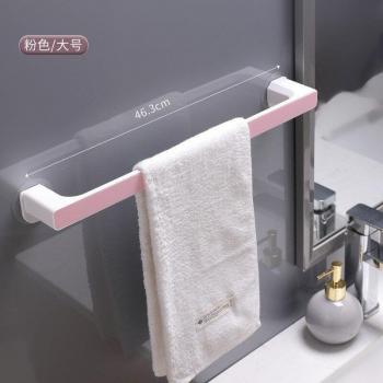Non-perforated Bathroom Towel Rack
