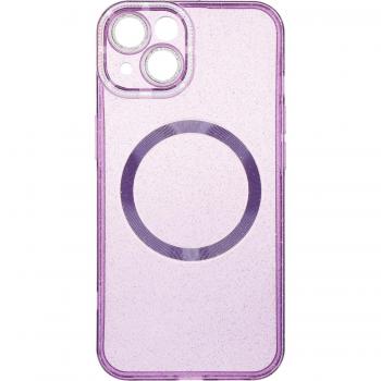 Cover MagSafe Glamour Viola per iPhone 14/13