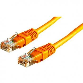 Roline 1m Gele Patchkabel UTP Cat.5e