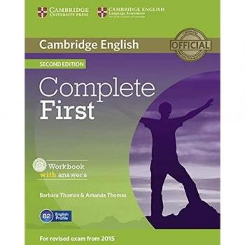Complete First: Second edition. Workbook with answers with Audio CD