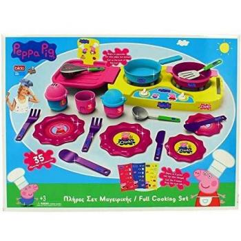 Set de cocina Peppa Pig 35 pzas