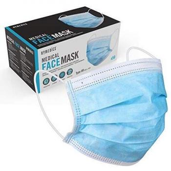 Mascherine Mediche Protettive HoMedics 50 Unità