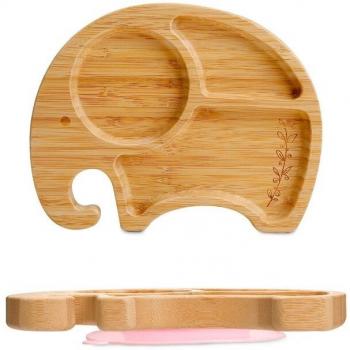 Cuillère Bois Animaux Dessin Bébé