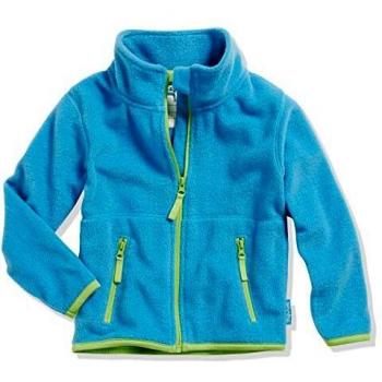 Playshoes Veste en polaire colorée mixte enfant Bleu (Aqua Bleu 23) 92