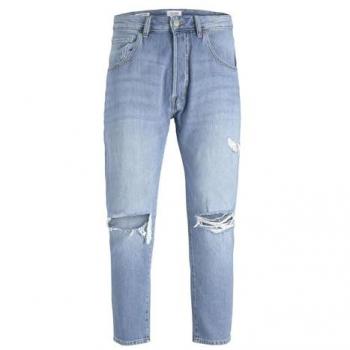 Jjifrank Jjoriginal Cropped Mf 083 Sn Blue Denim Jack & Jones