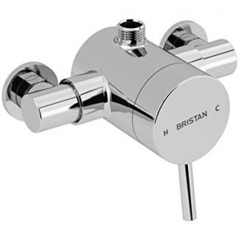 Bristan Prism Exposed Sequential Top Outlet Shower Valve Only | Chrome