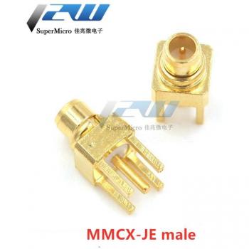 Conector PCB MCX/MMCX Macho/Hembra Ángulo Recto