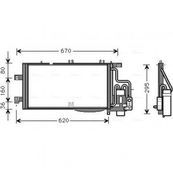 PRASCO OLA5310D Condenseur De Clim