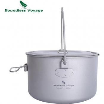 Boundless Voyage Titanium Cooking Pot 1.95L