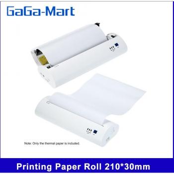A4 Thermal Printing Paper Roll 210mm x 30mm (8.3in x 1.2in) - Long Lasting, 1 Roll